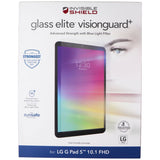ZAGG (Glass Elite VisionGuard+) for LG G Pad 5 (10.1) FHD Tablet - Clear From Simple Cell