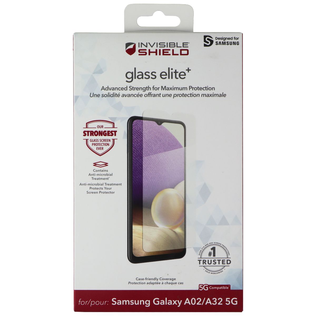 ZAGG (Glass Elite+) Screen Protector for Samsung Galaxy A02 and A32 5G from Simple Cell Shop