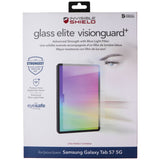 ZAGG (Glass Elite VisionGuard+) for Samsung Galaxy Tab S7 5G Tablet - Clear From Simple Cell