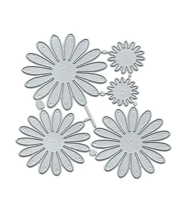 Flowers Cutting Dies Set F07M2-7-ZG305 From Wizardi