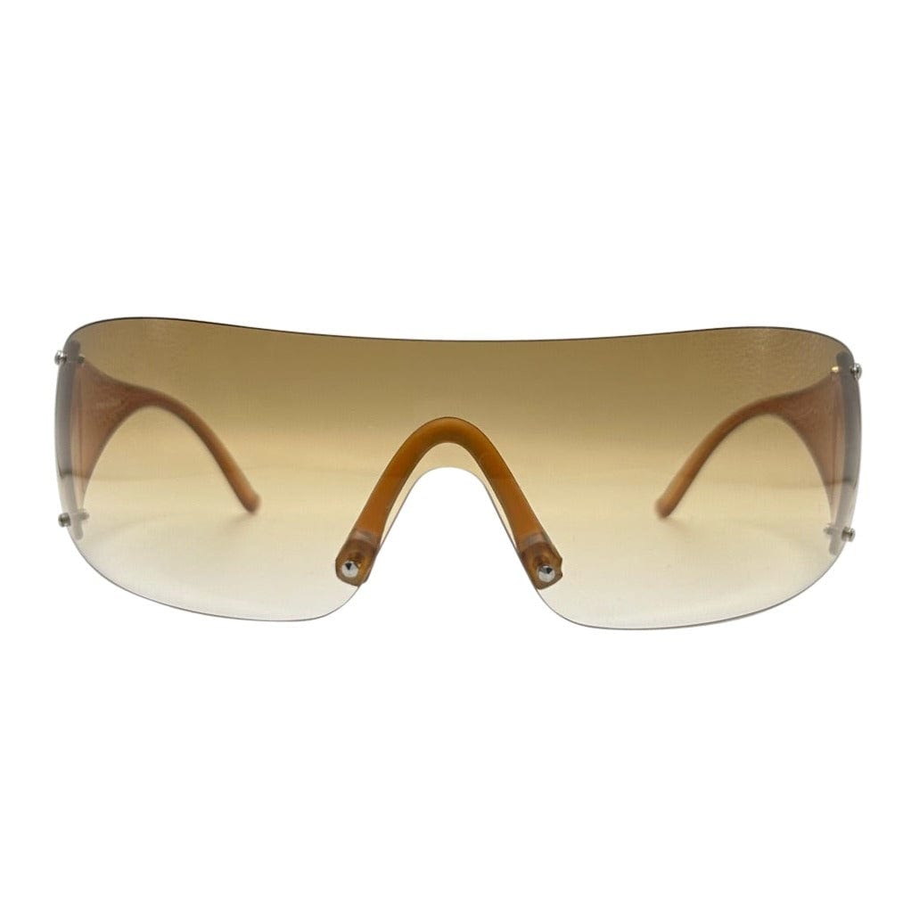 ZIPPER Shield Sunglasses *As Seen On: Blue Ivy Carter & Paris Hilton* from Giant Vintage Sunglasses