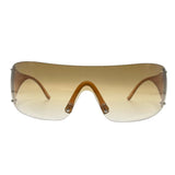 ZIPPER Shield Sunglasses *As Seen On: Blue Ivy Carter & Paris Hilton* from Giant Vintage Sunglasses