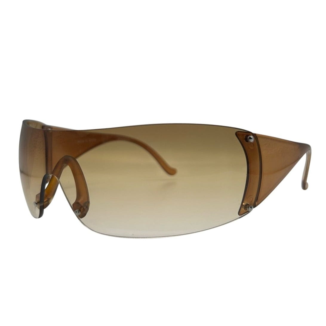 ZIPPER Shield Sunglasses *As Seen On: Blue Ivy Carter & Paris Hilton* from Giant Vintage Sunglasses