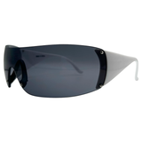 ZIPPER Shield Sunglasses *As Seen On: Blue Ivy Carter & Paris Hilton* from Giant Vintage Sunglasses