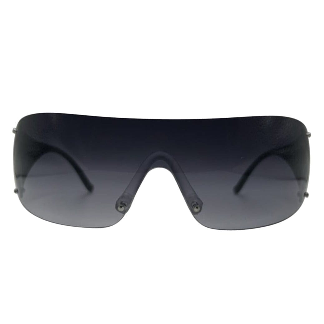 ZIPPER Shield Sunglasses *As Seen On: Blue Ivy Carter & Paris Hilton* from Giant Vintage Sunglasses