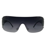 ZIPPER Shield Sunglasses *As Seen On: Blue Ivy Carter & Paris Hilton* from Giant Vintage Sunglasses