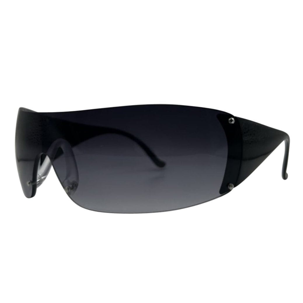 ZIPPER Shield Sunglasses *As Seen On: Blue Ivy Carter & Paris Hilton* from Giant Vintage Sunglasses