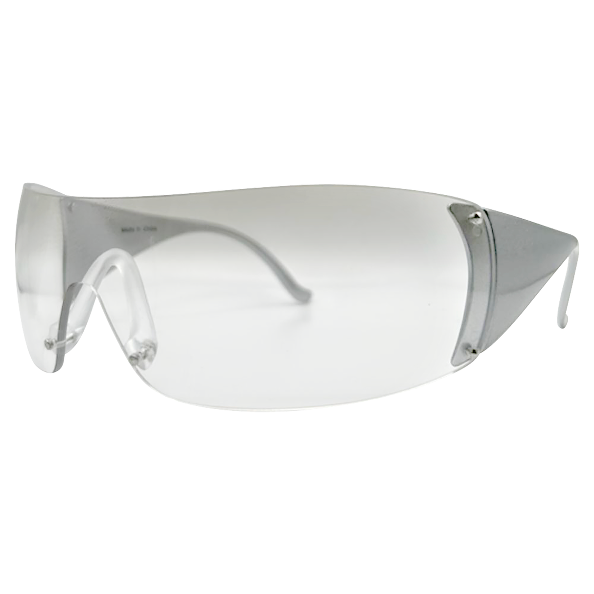 ZIPPER Shield Sunglasses *As Seen On: Blue Ivy Carter & Paris Hilton* from Giant Vintage Sunglasses