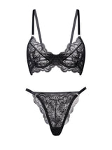 Exquisite Lace Lingerie Set From Hello.LA.Girl