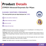 Zymox Advanced Enzymatic Ear Wipes (100 count) from HardyPaw