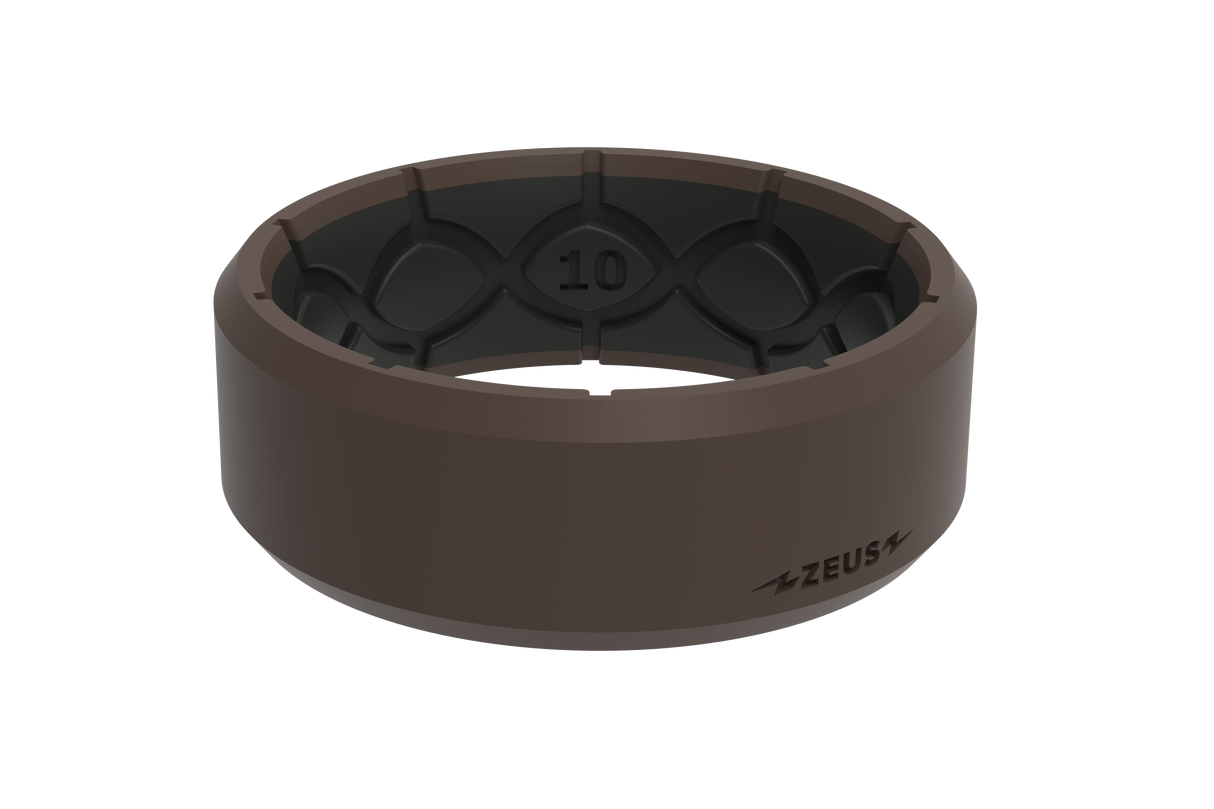 Zeus Edge Dark Earth Ring from Groove Life