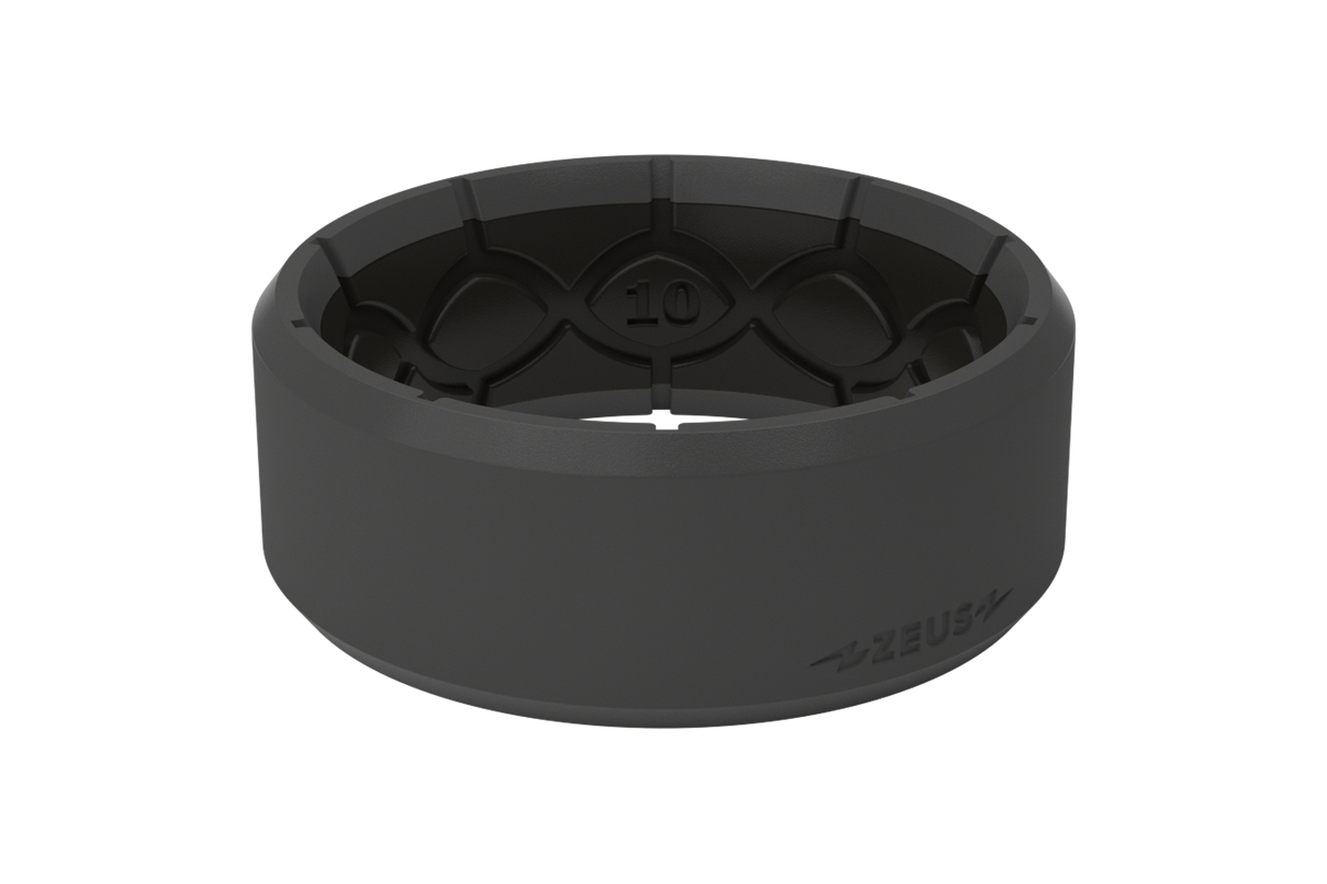 Zeus Edge Deep Stone Grey Ring from Groove Life