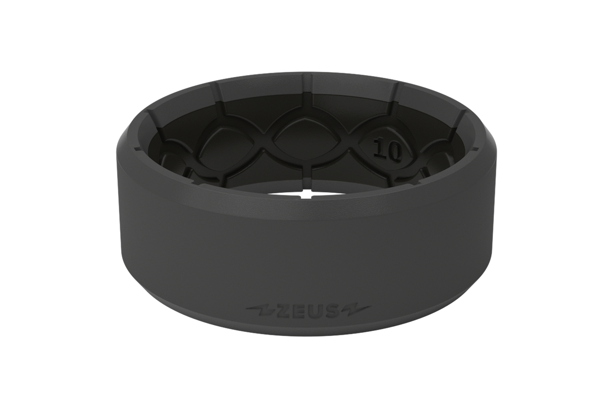 Zeus Edge Deep Stone Grey Ring from Groove Life