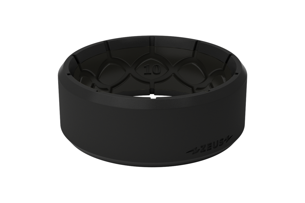 Zeus Edge Midnight Black Ring from Groove Life