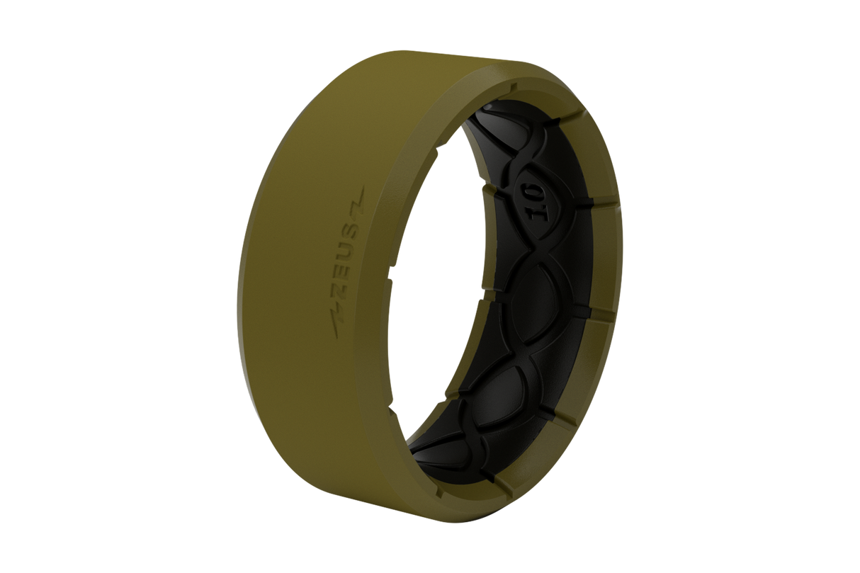 Zeus Edge Olive Drab Ring from Groove Life