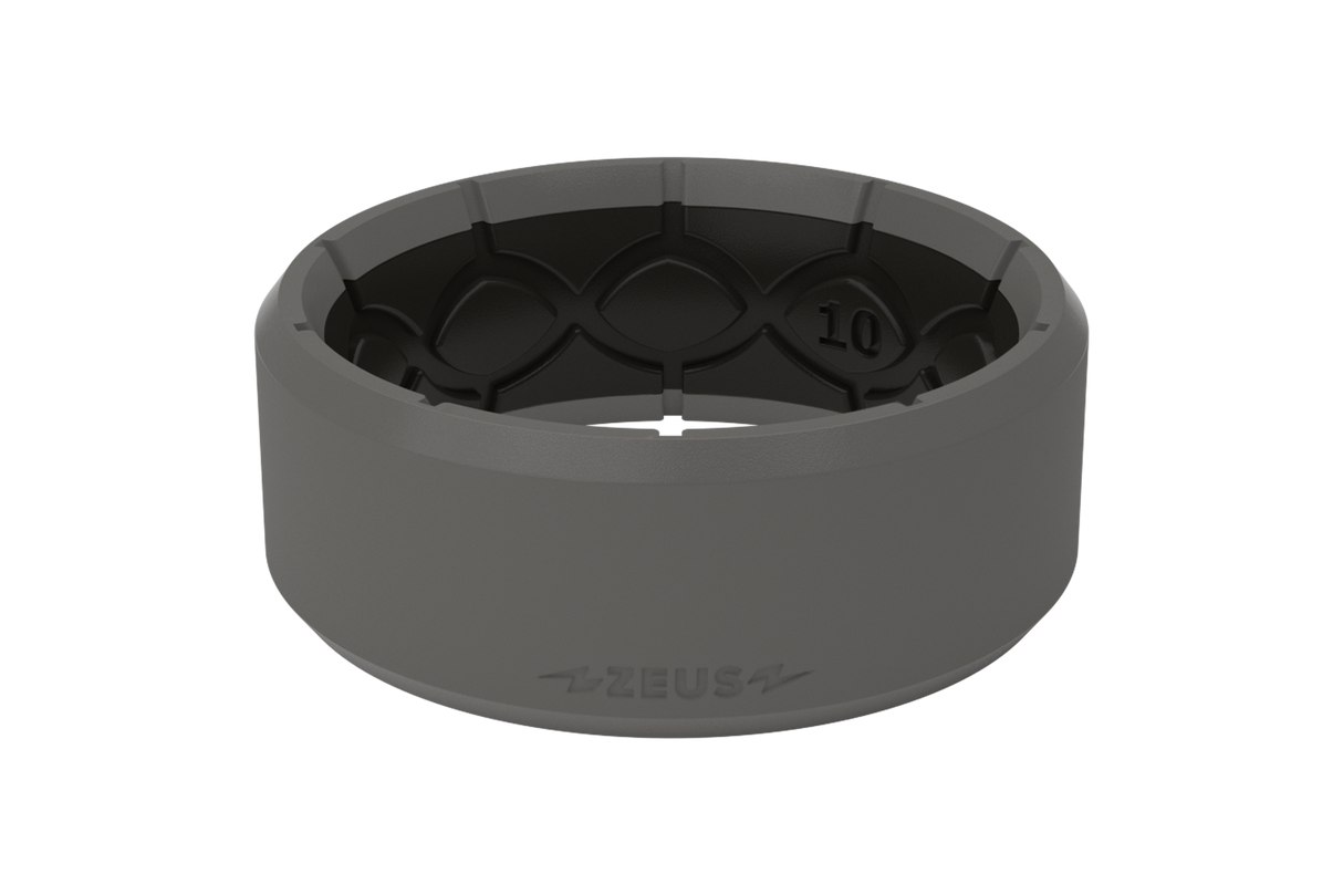 Zeus Edge Storm Grey Ring from Groove Life