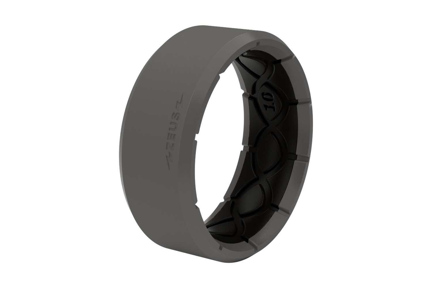 Zeus Edge Storm Grey Ring from Groove Life