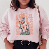 A Cowgirl Stand Up For What's Right Even If She Stands Alone Tee From Peachy Sunday
