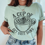 A Cup Of Get It Done Tee From Peachy Sunday