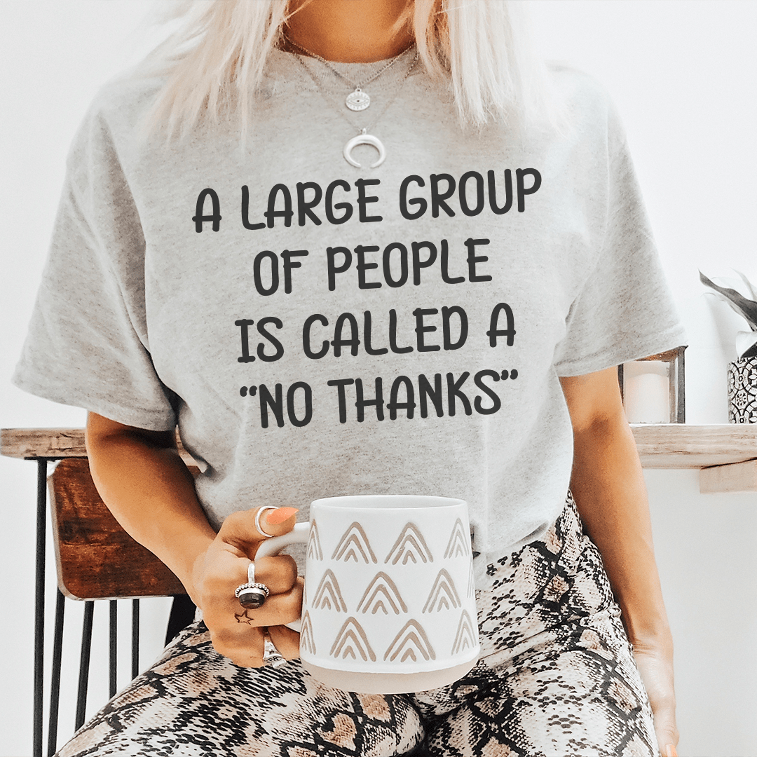 A Large Group Of People Tee From Peachy Sunday