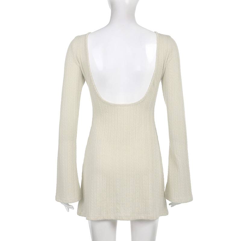 A-line Knitted Dress From Kawaii Stop