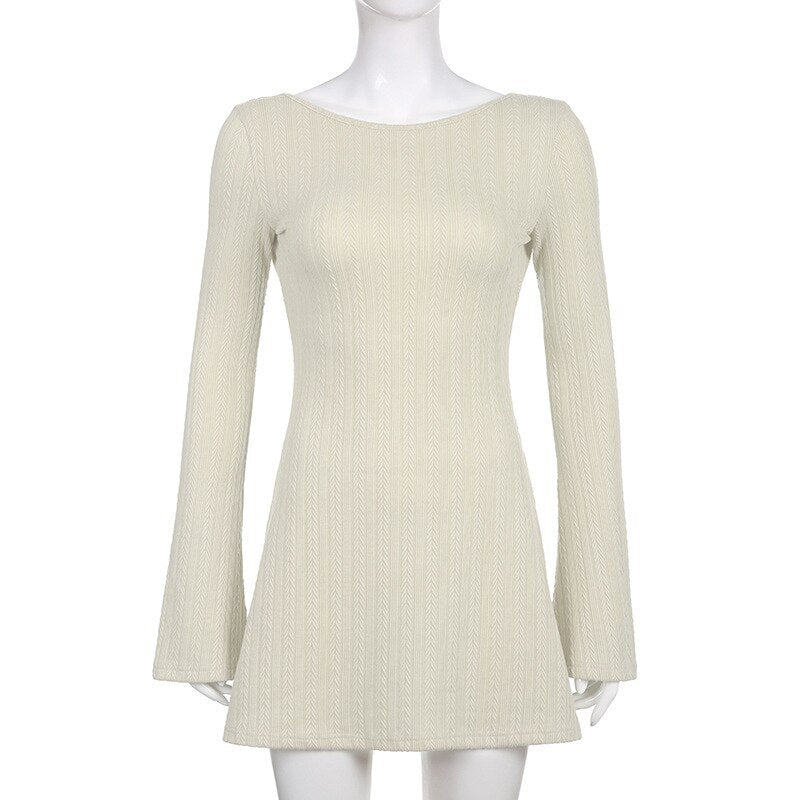 A-line Knitted Dress From Kawaii Stop