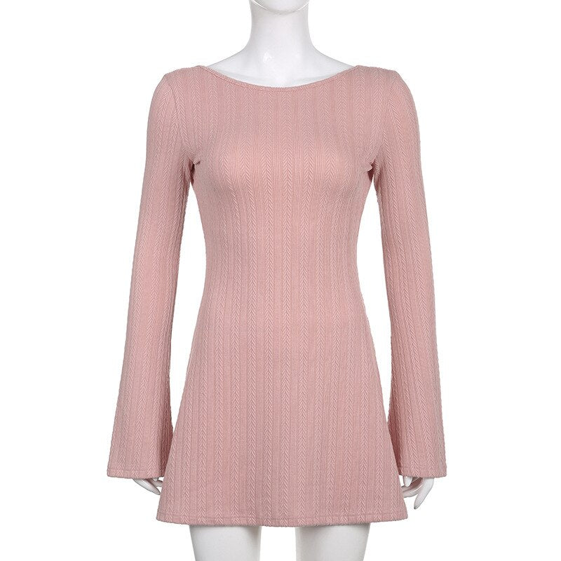 A-line Knitted Dress From Kawaii Stop