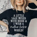 A Little Sage Mixed With Hood Tee From Peachy Sunday