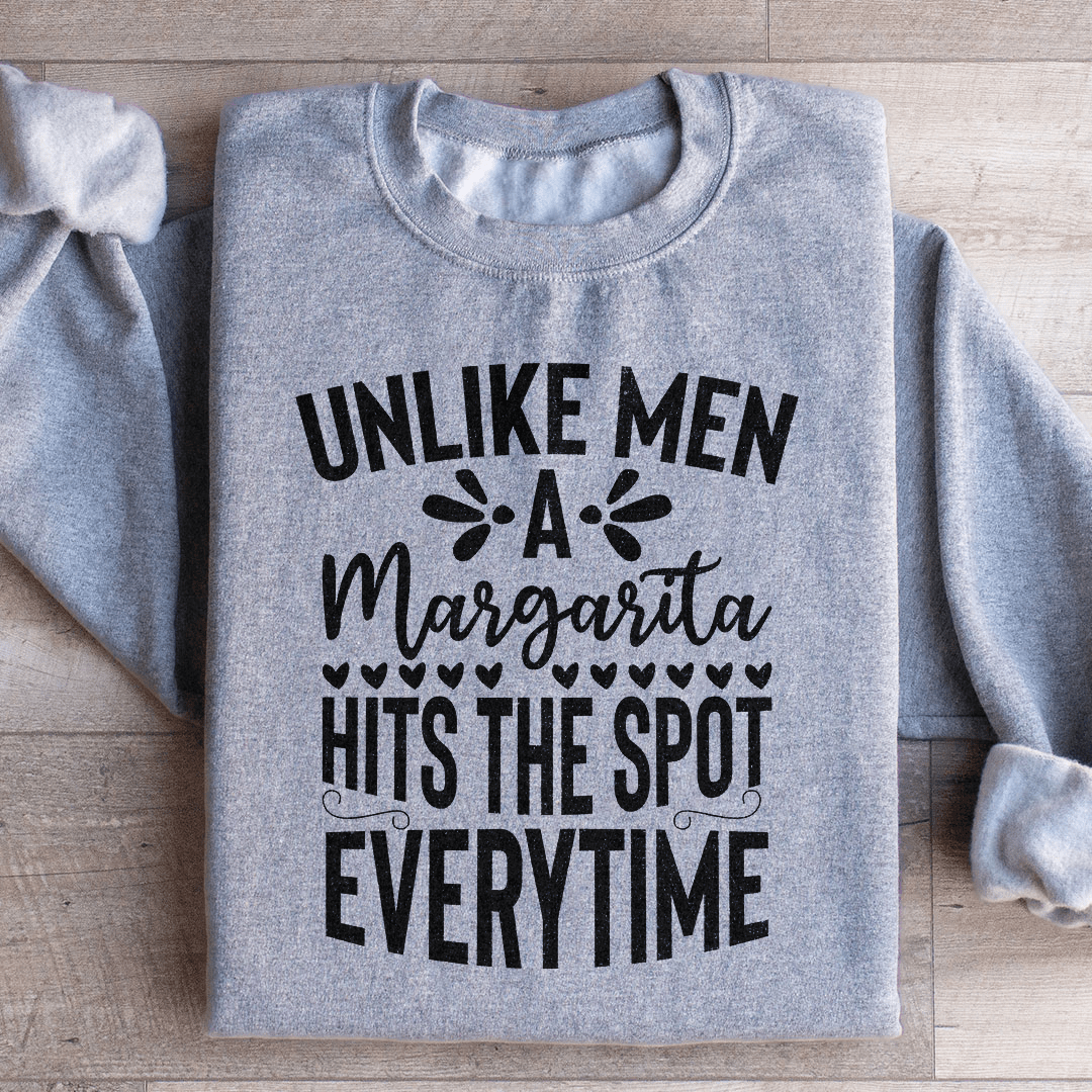 A Margarita Hits The Spot Everytime Sweatshirt from Peachy Sunday