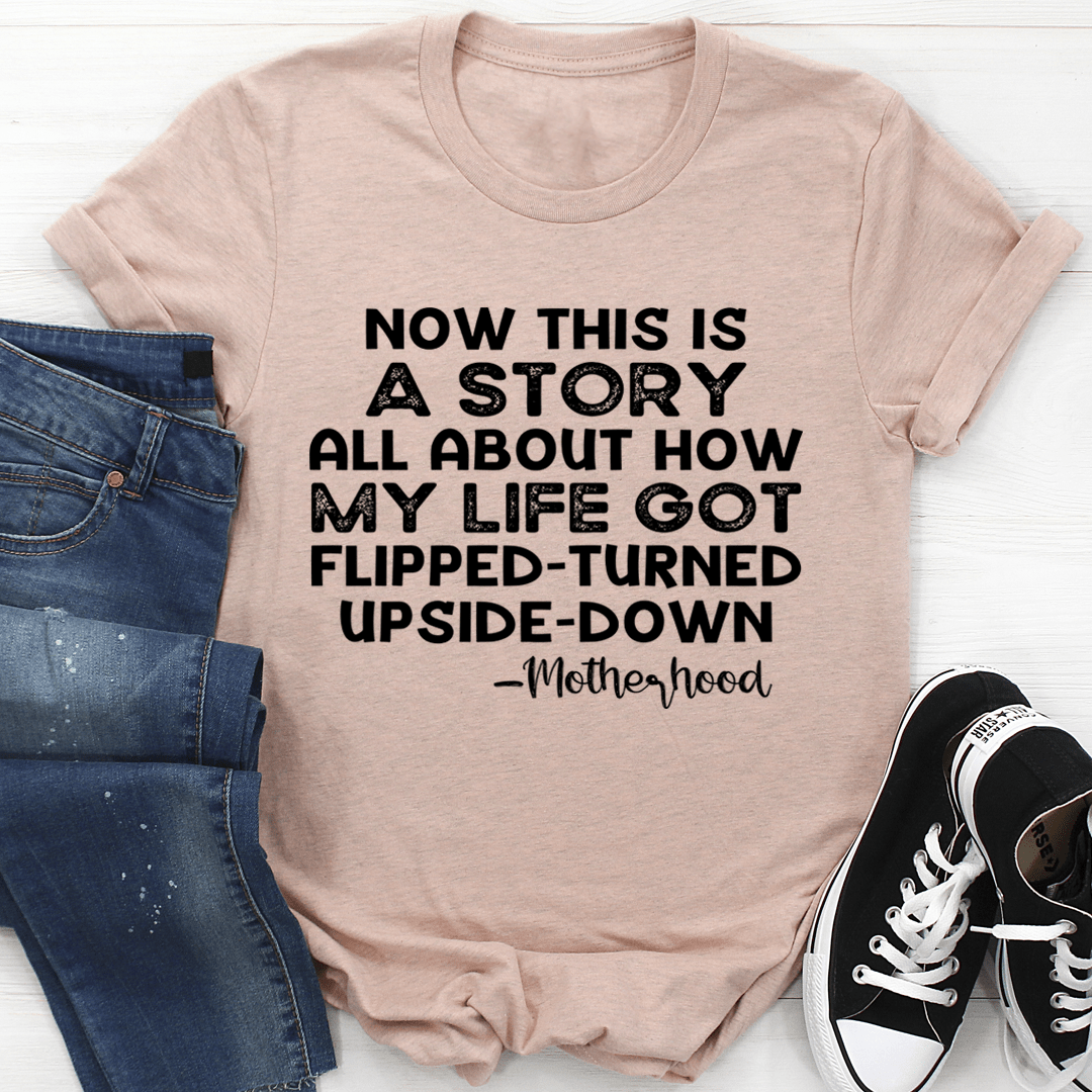 A Story About Motherhood Tee From Peachy Sunday