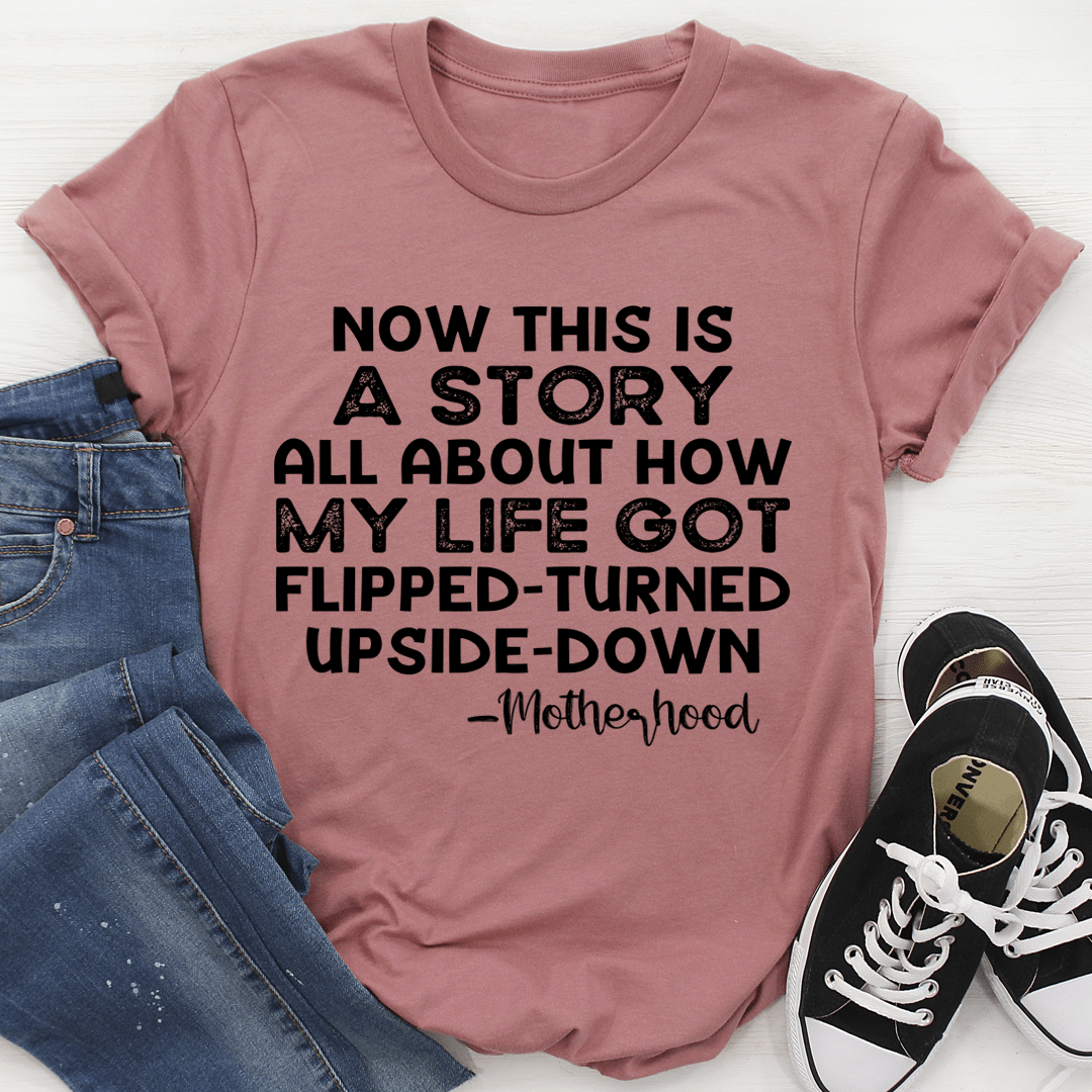 A Story About Motherhood Tee From Peachy Sunday