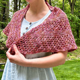 A Walk in the Garden Shawl Crochet Pattern from Darn Good Yarn