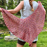 A Walk in the Garden Shawl Crochet Pattern from Darn Good Yarn