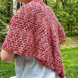 A Walk in the Garden Shawl Crochet Pattern from Darn Good Yarn