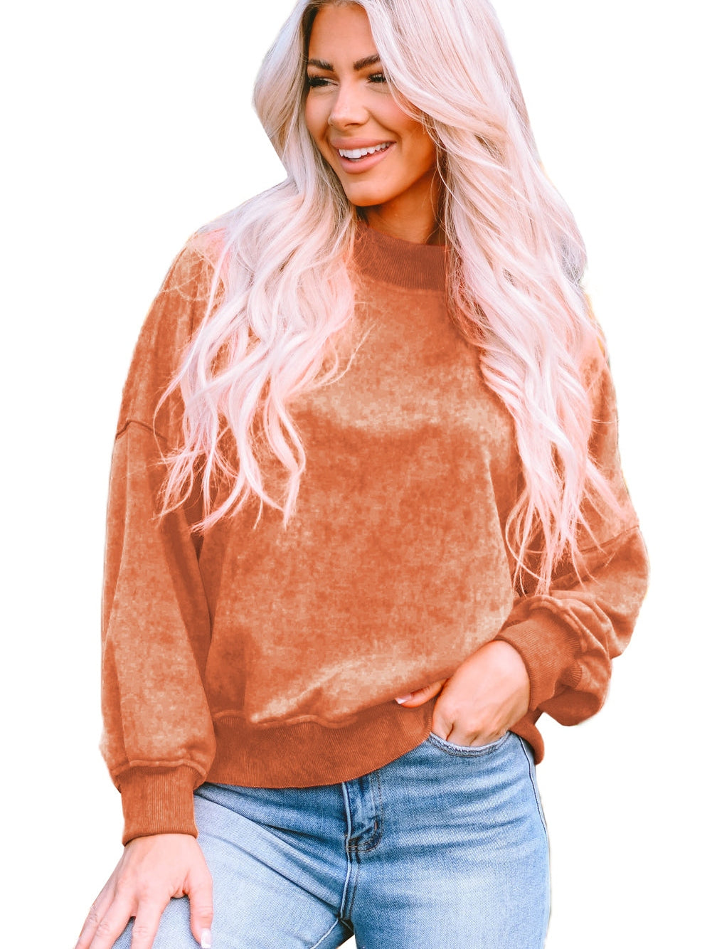 Autumn Hues Pullover Sweater from MsDressly