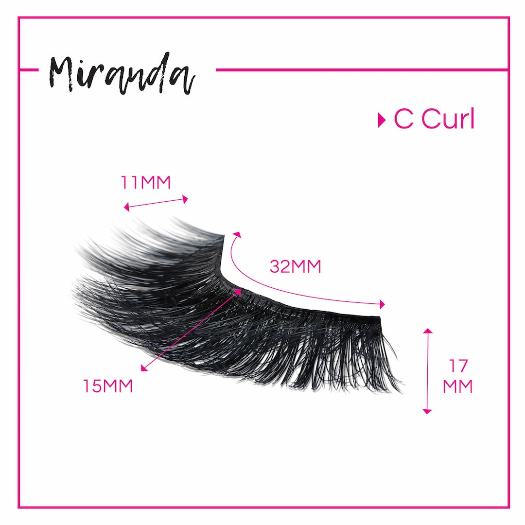 GladGirl 3D False Lash Kit - Miranda from GladGirl