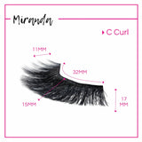 GladGirl 3D False Lash Kit - Miranda from GladGirl