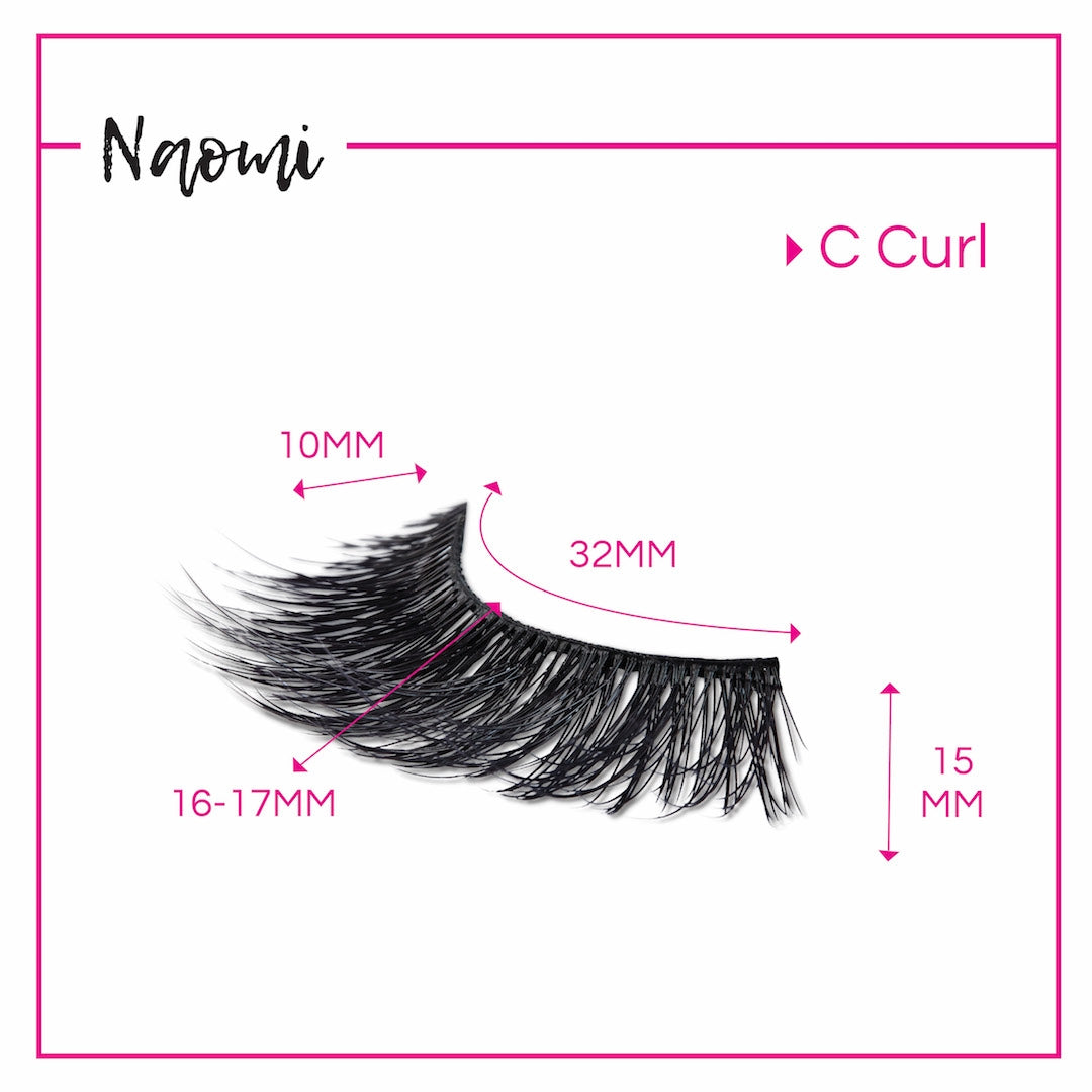 GladGirl 3D False Lash Kit - Naomi from GladGirl