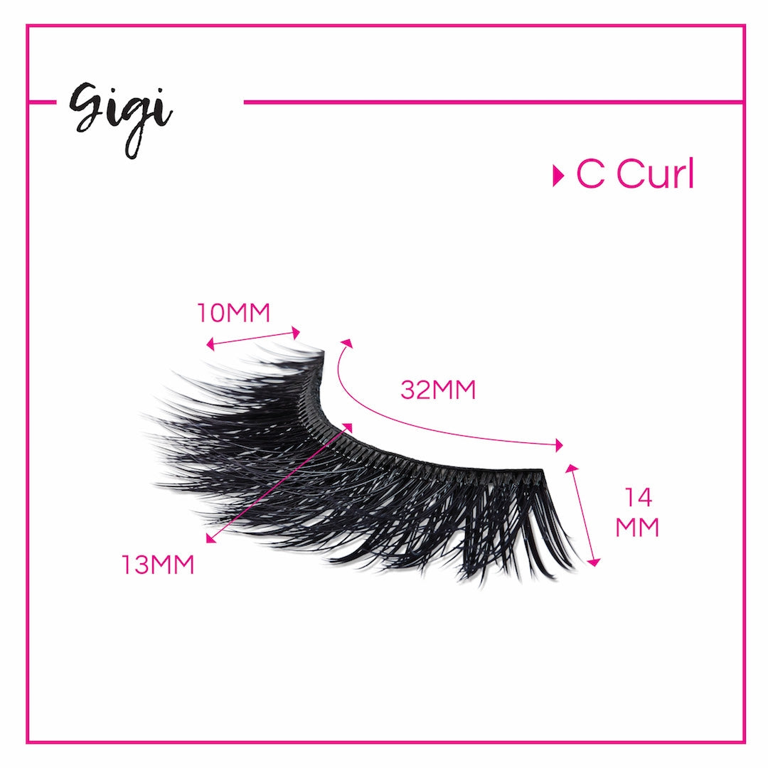 GladGirl 3D False Lash Kit - Gigi from GladGirl