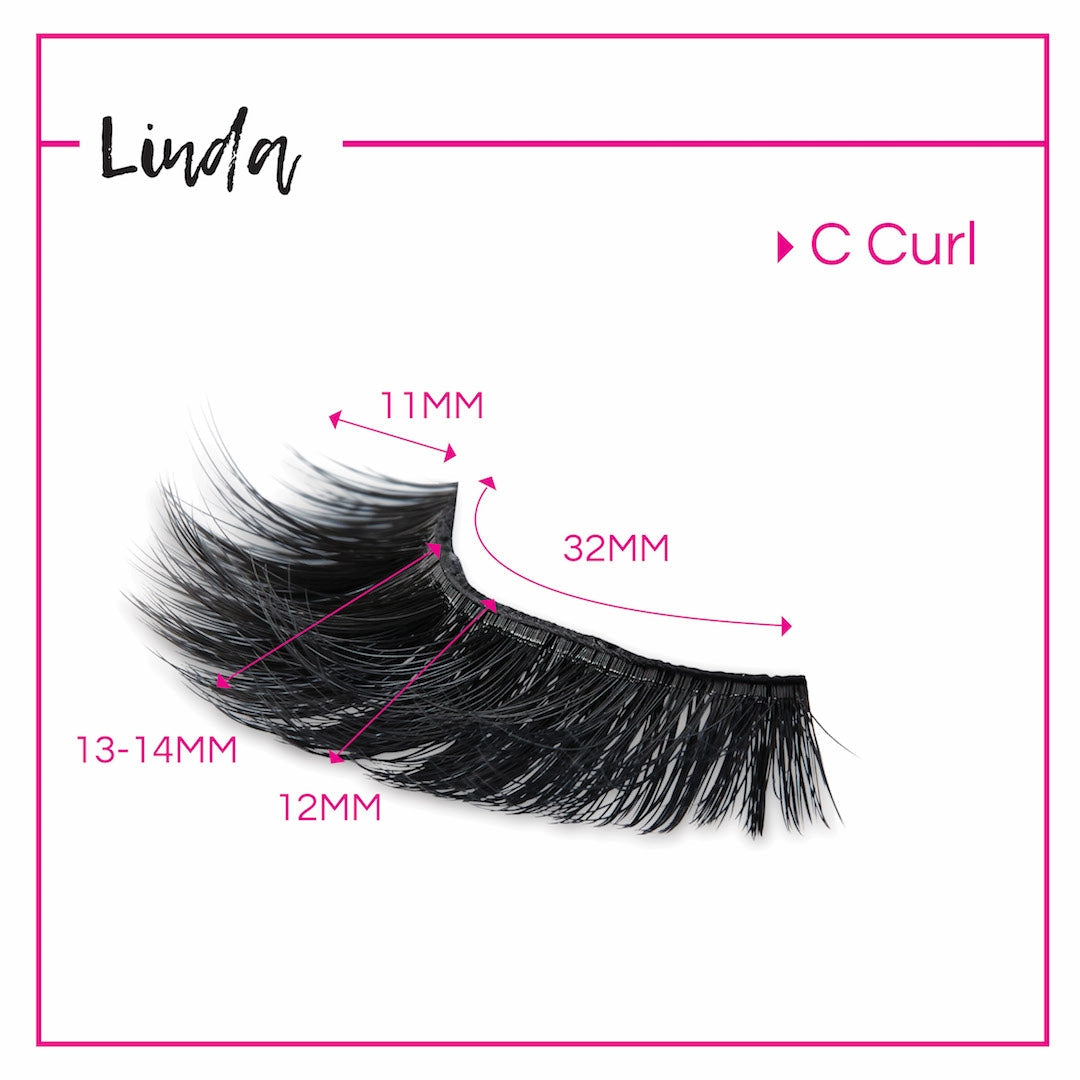 GladGirl 3D False Lash Kit - Linda from GladGirl