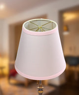 Empire Linen 8"W x 7"H Edison Clip On Lamp Shade Pale Dogwood Pink from LampsUSA