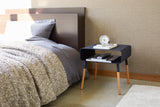 Storage Table - Two Sizes - Steel + Wood from Yamazaki Home
