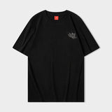 Gallant Lion Embroidery Tee from Niepce Inc