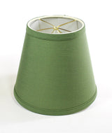 Empire Linen 8"W x 7"H Edison Clip On Lamp Shade Kale Green from LampsUSA