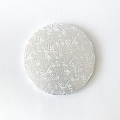 Cake Board - 10" Rd Silver Wrap - Single - (Foldunder) from Cake Craft Shoppe, LLC