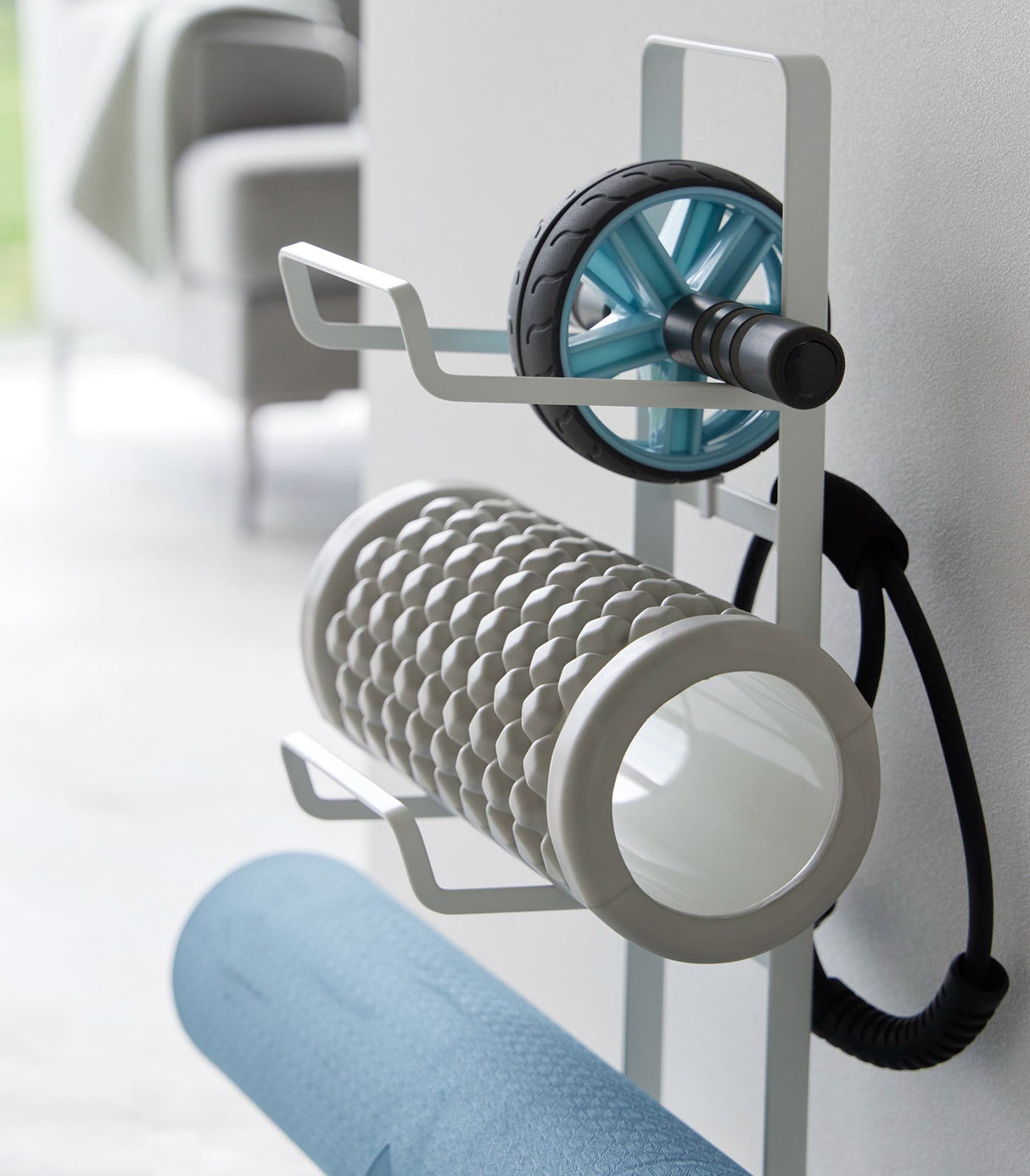 Fitness Equipment Storage Rack - Steel from Yamazaki Home