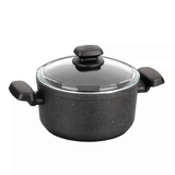 Korkmaz Ornella Aluminum 8L Non-Stick Casserole Dish with Lid from Jupiter Gear Home