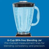 Oster 700W Classic 3-Speed 6-Cup Plastic Jar Blender from Jupiter Gear Home