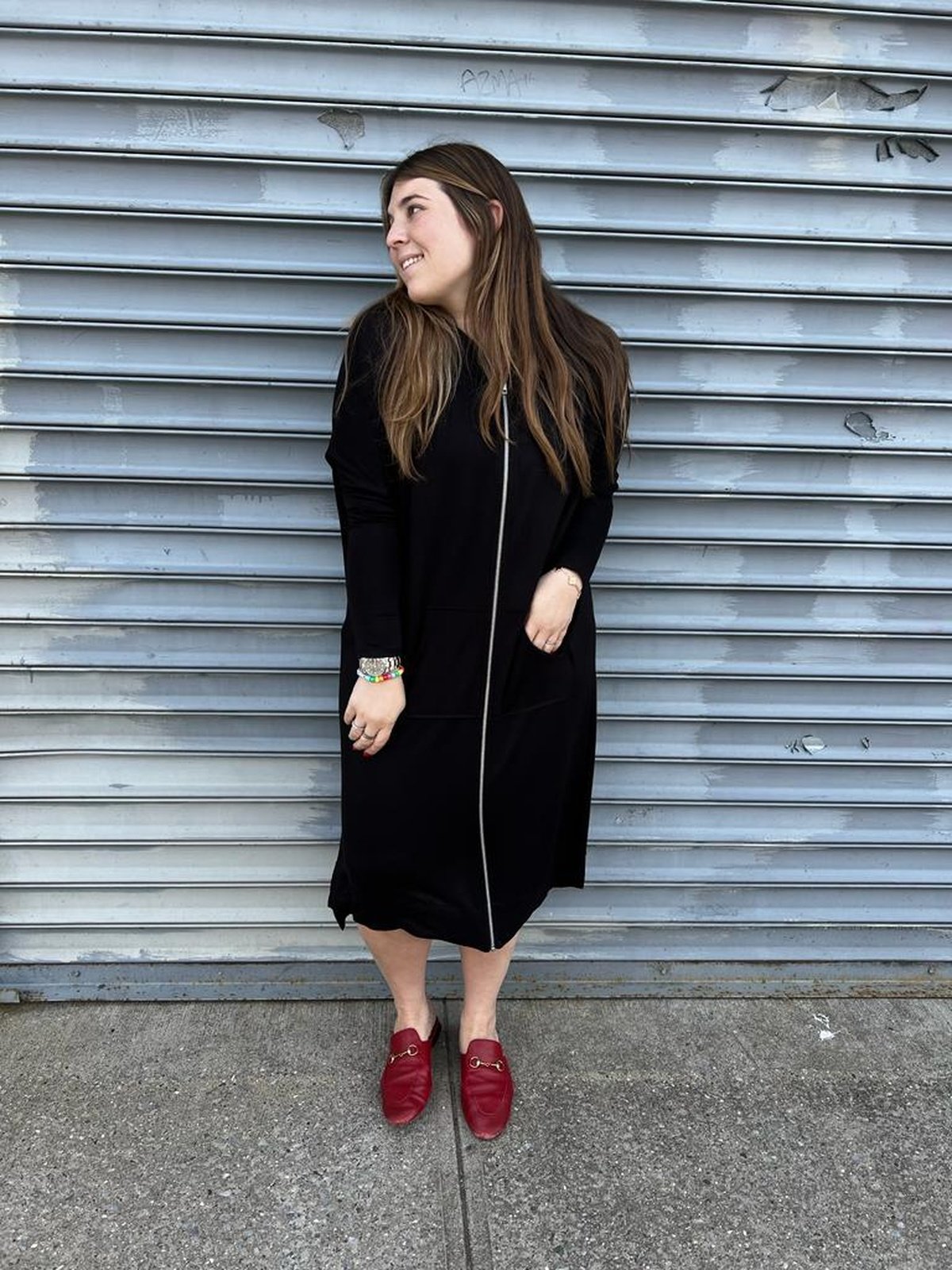 Easy Zip up Dress From Drama NYC Plus