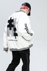 Puzzle Winter Bomber Jacket from Niepce Inc